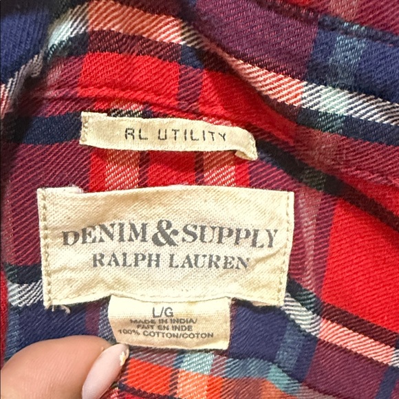 Ralph Lauren Multicolor Plaid Button Down Shirt - Picture 2 of 6